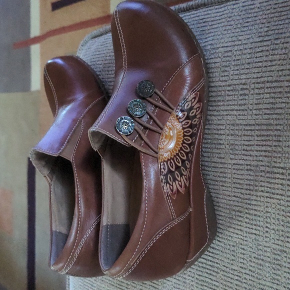 Spring Step L'Artiste Clogs Tan 38 - Picture 3 of 8